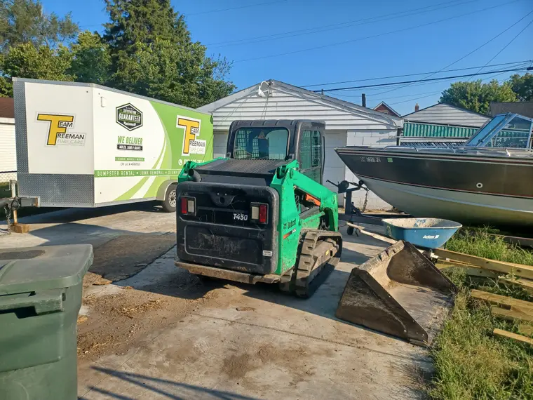Bobcat Work work by Team Freeman Turf Care in Dayton, Ohio