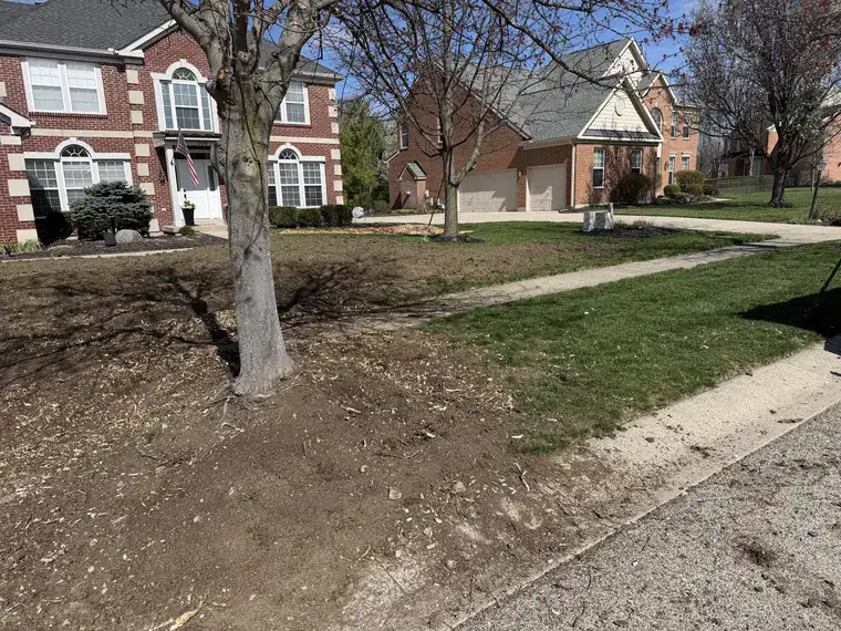 Landscaping work by Team Freeman Turf Care in Dayton, Ohio