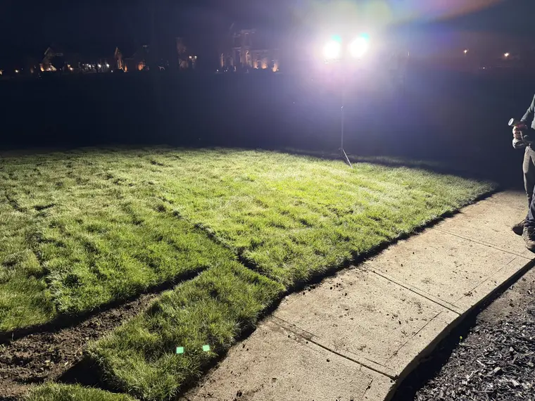 Landscaping work by Team Freeman Turf Care in Dayton, Ohio
