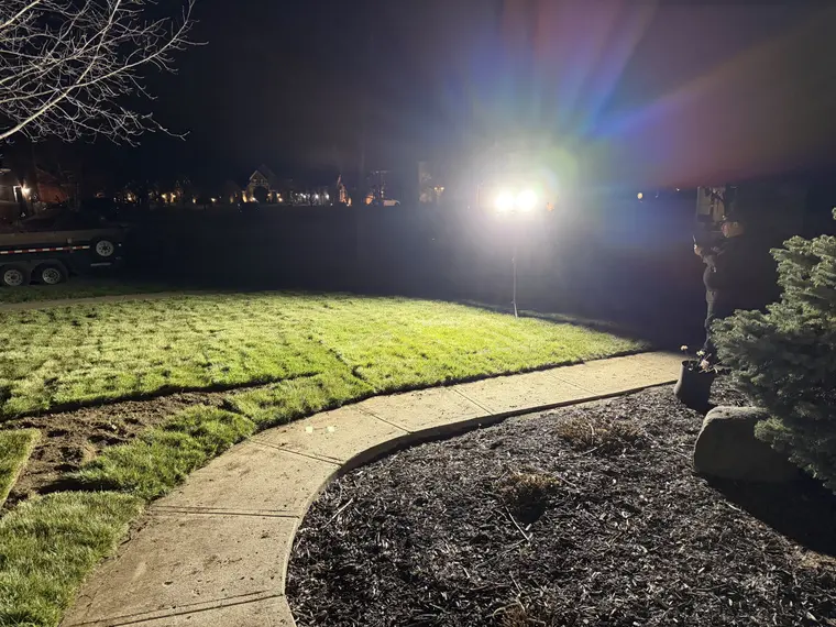 Landscaping work by Team Freeman Turf Care in Dayton, Ohio