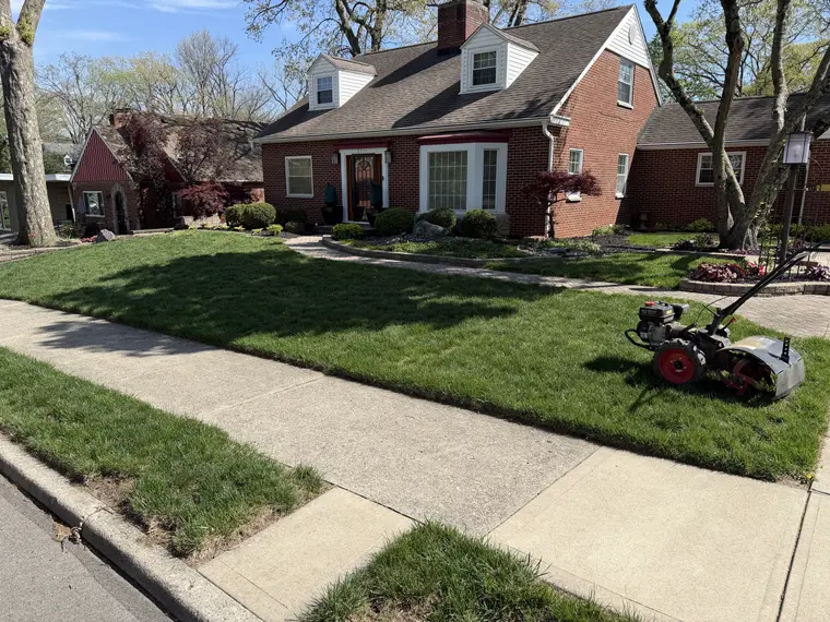 Landscaping work by Team Freeman Turf Care in Dayton, Ohio