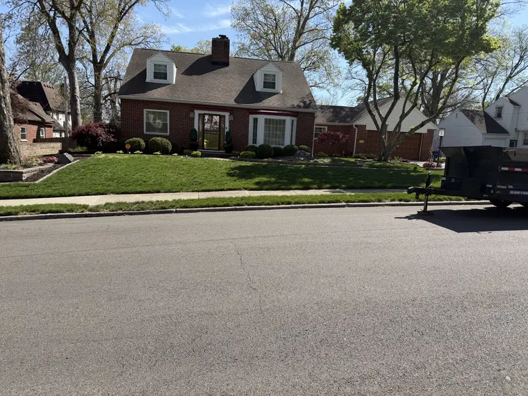 Landscaping work by Team Freeman Turf Care in Dayton, Ohio