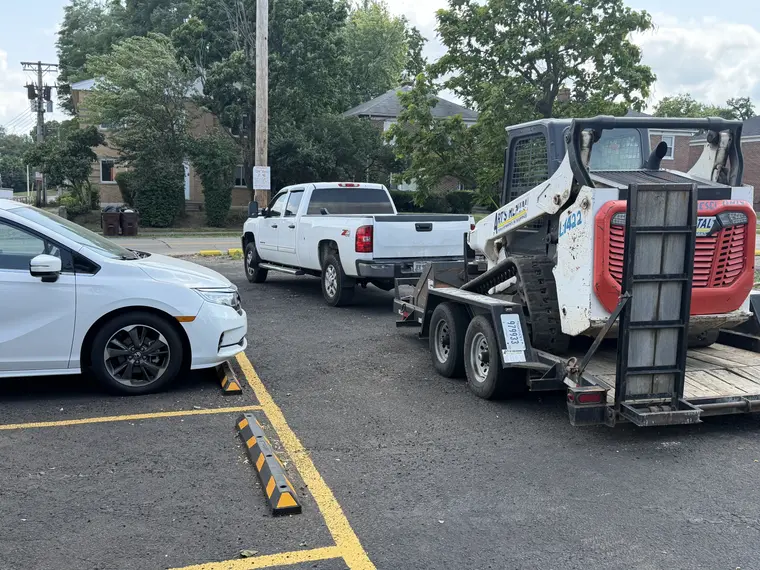 Bobcat Work work by Team Freeman Turf Care in Dayton, Ohio